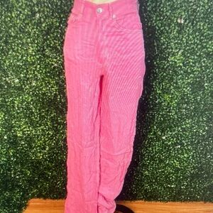 Pink Corduroy Pants